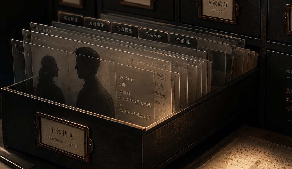 人类信息库-高端人类研究档案库首屏视觉